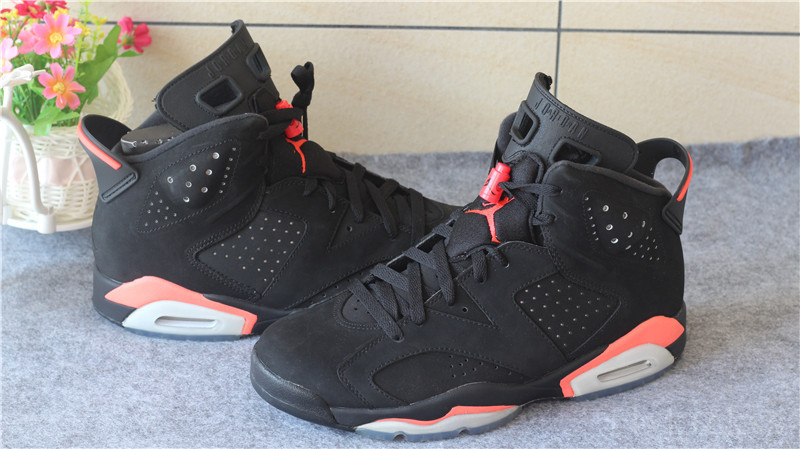 Authentic Air Jordan 6 Retro Black Infrared
